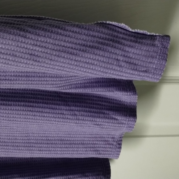 Seven7 women size 1X, 3X waffle knit top shirt purple - Picture 4 of 7